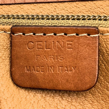 Celine Macadam M95 Tote Bag Shoulder Bag/Leather Beige