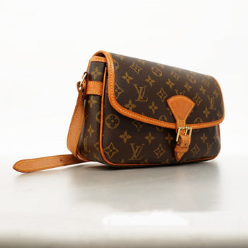 Louis Vuitton Monogram Sologne Shoulder Bag M42250 Brown