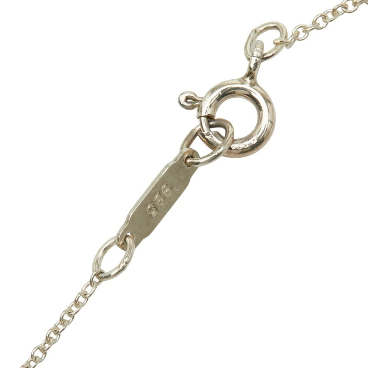 Tiffany & Co. Open Heart Ribbon Necklace In Silver And Gold (Sv925) - Women'S