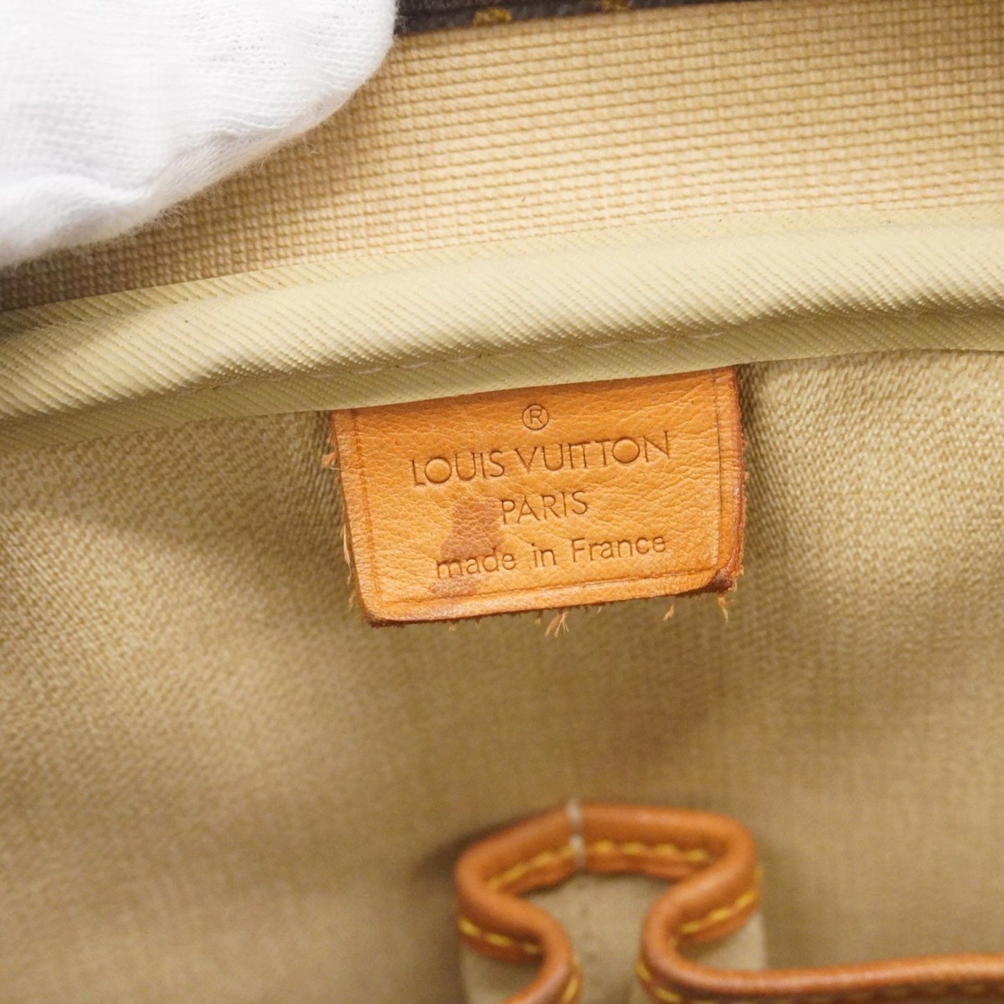 Louis Vuitton Monogram Deauville Handbag M47270 Brown