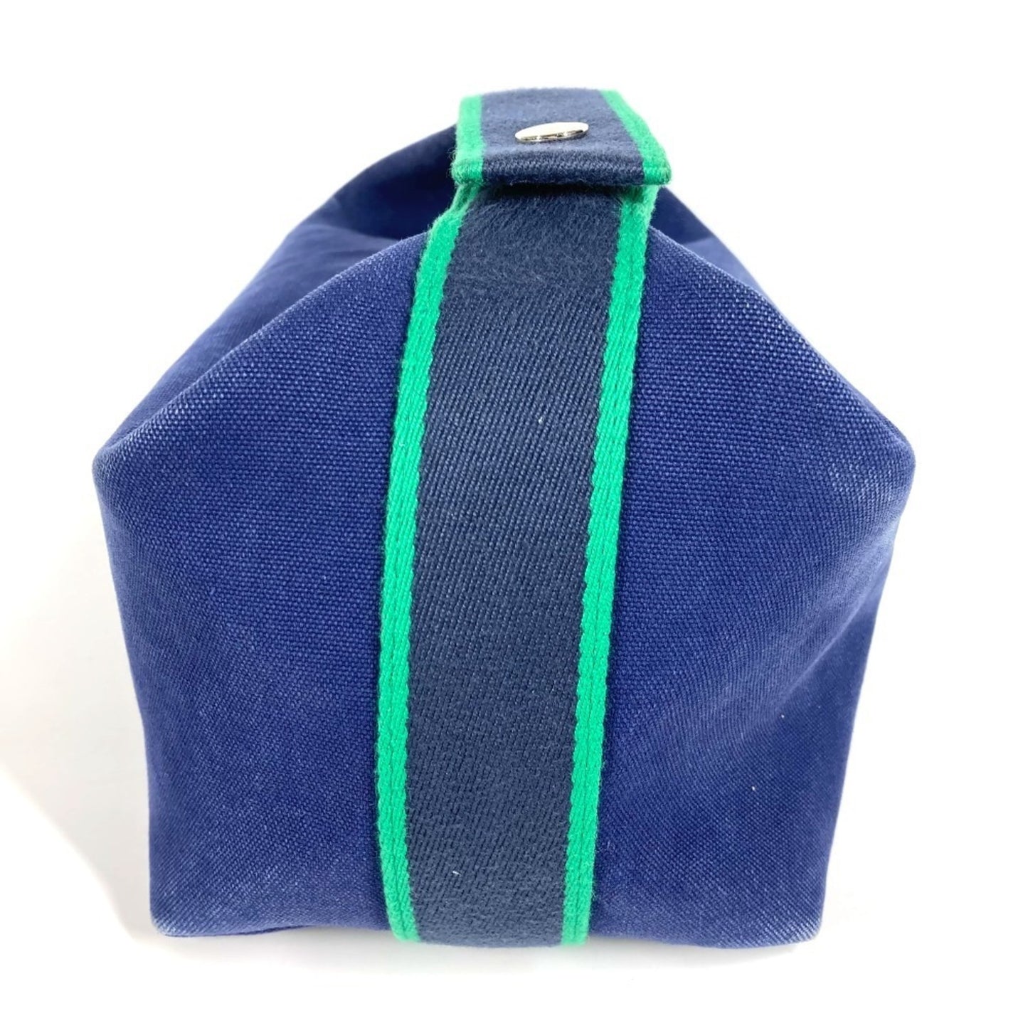 Hermes Brid A Black Gm Pouch Vanity Bag With H Logo