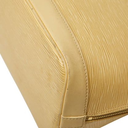 Louis Vuitton Epi Alma Handbag M5214A Vanilla Yellow Leather