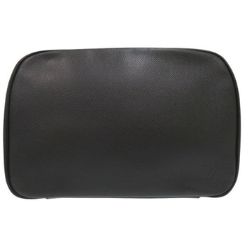 Louis Vuitton Taiga True Toilette Ardoise Second Bag Pouch M30212 Black Ca1014 Engraved Lv