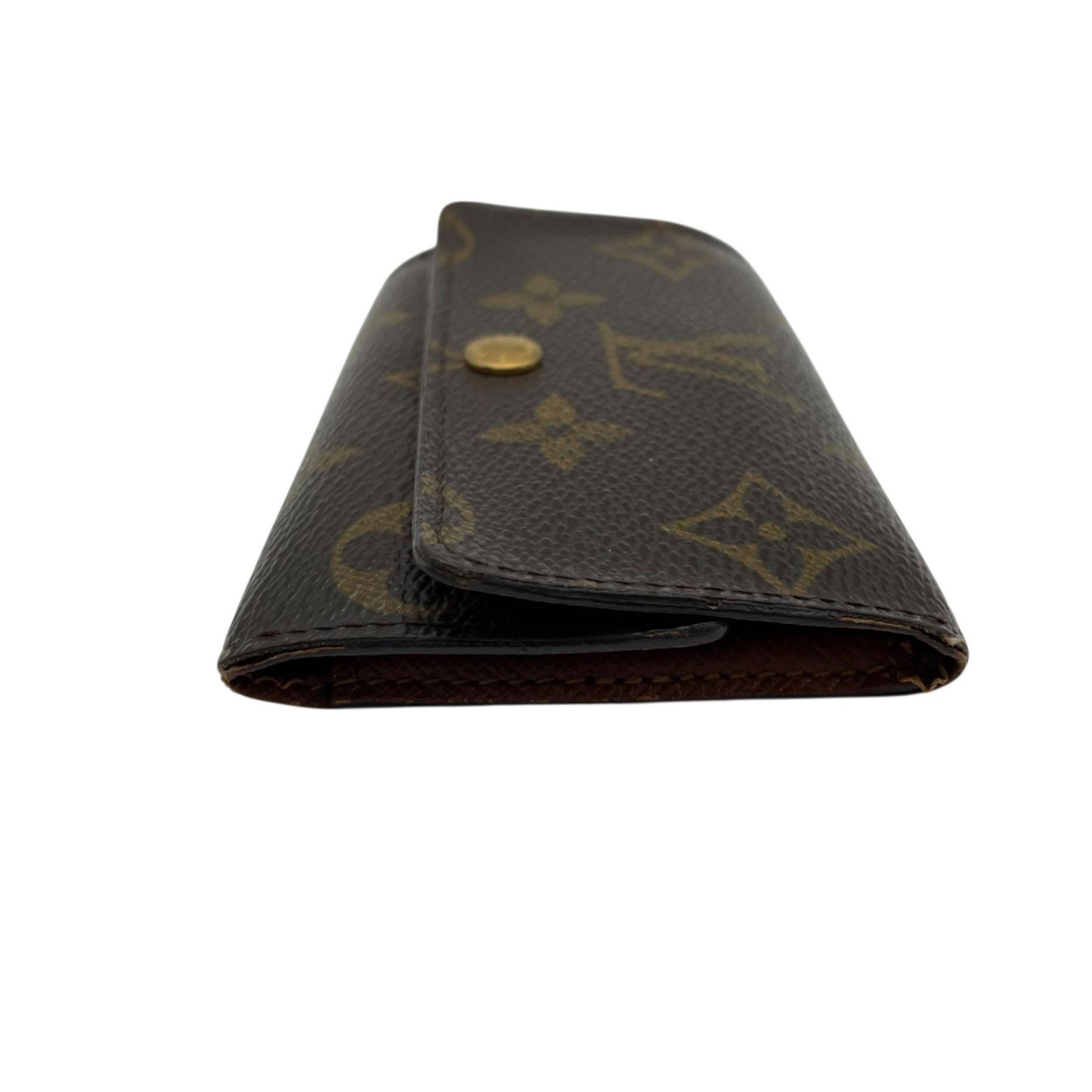 Louis Vuitton 6 Key Holder M62630 Monogram Brown Leather With Gold Hardware