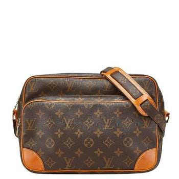 Louis Vuitton Monogram Nile Crossbody Shoulder Bag M45244 Brown Leather