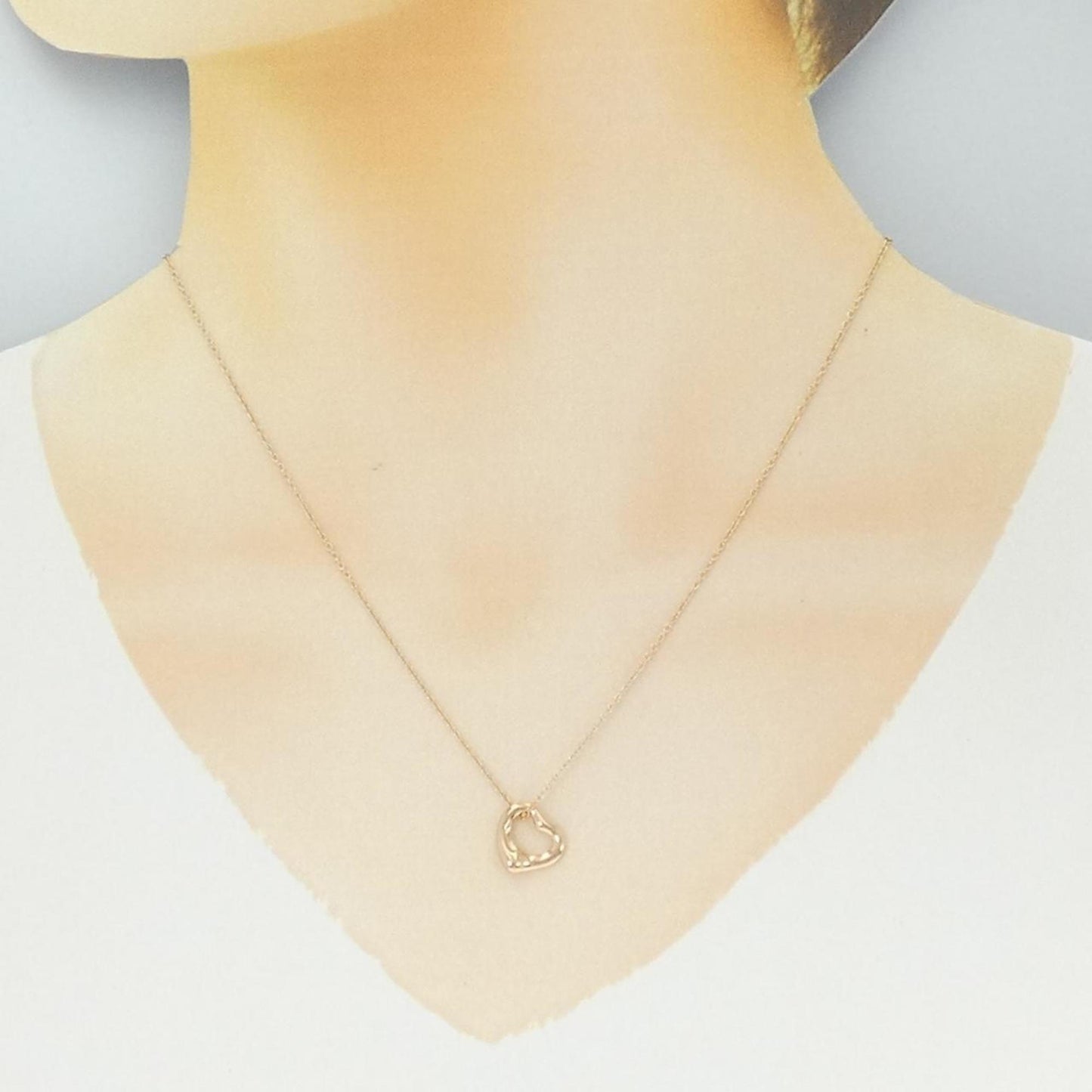 Tiffany Open Heart Necklace