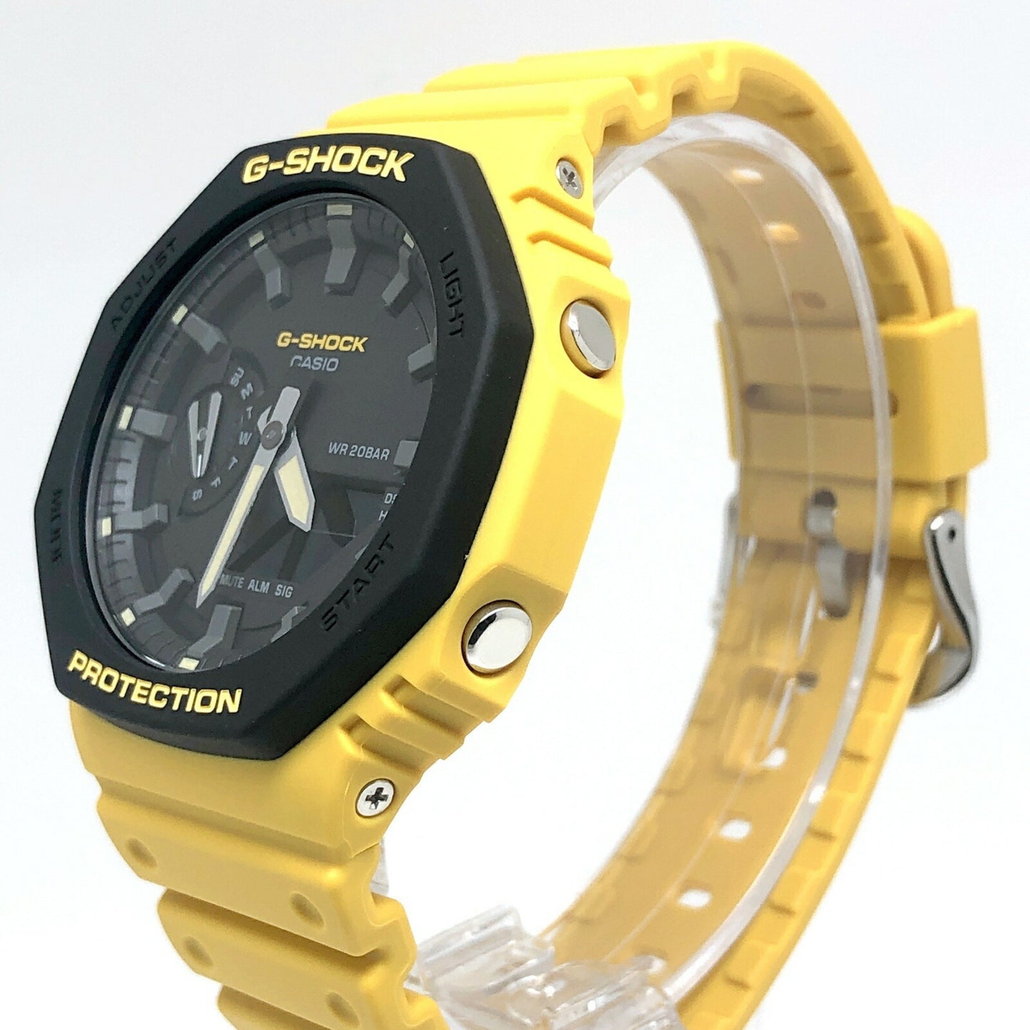 G-Shock Casio Ga-2110Su-9A Utility Color Watch With A Dual-Molded Bezel