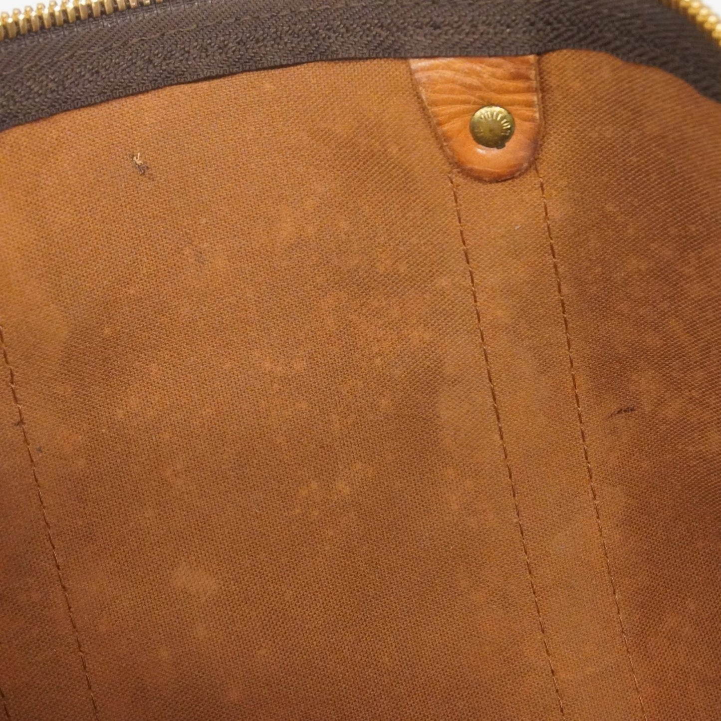 Louis Vuitton Monogram Keepall 45 Boston Bag M41428 Brown