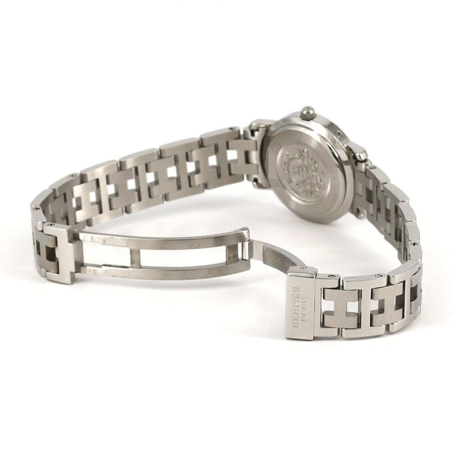 Herms Clipper Cl4.210 Stainless Steel Quartz Watch