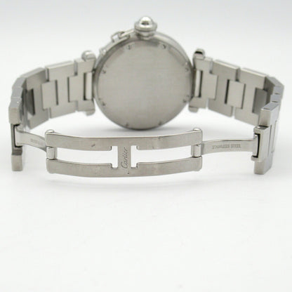 Cartier Pasha C Watch Stainless Steel Boys White W31074M7