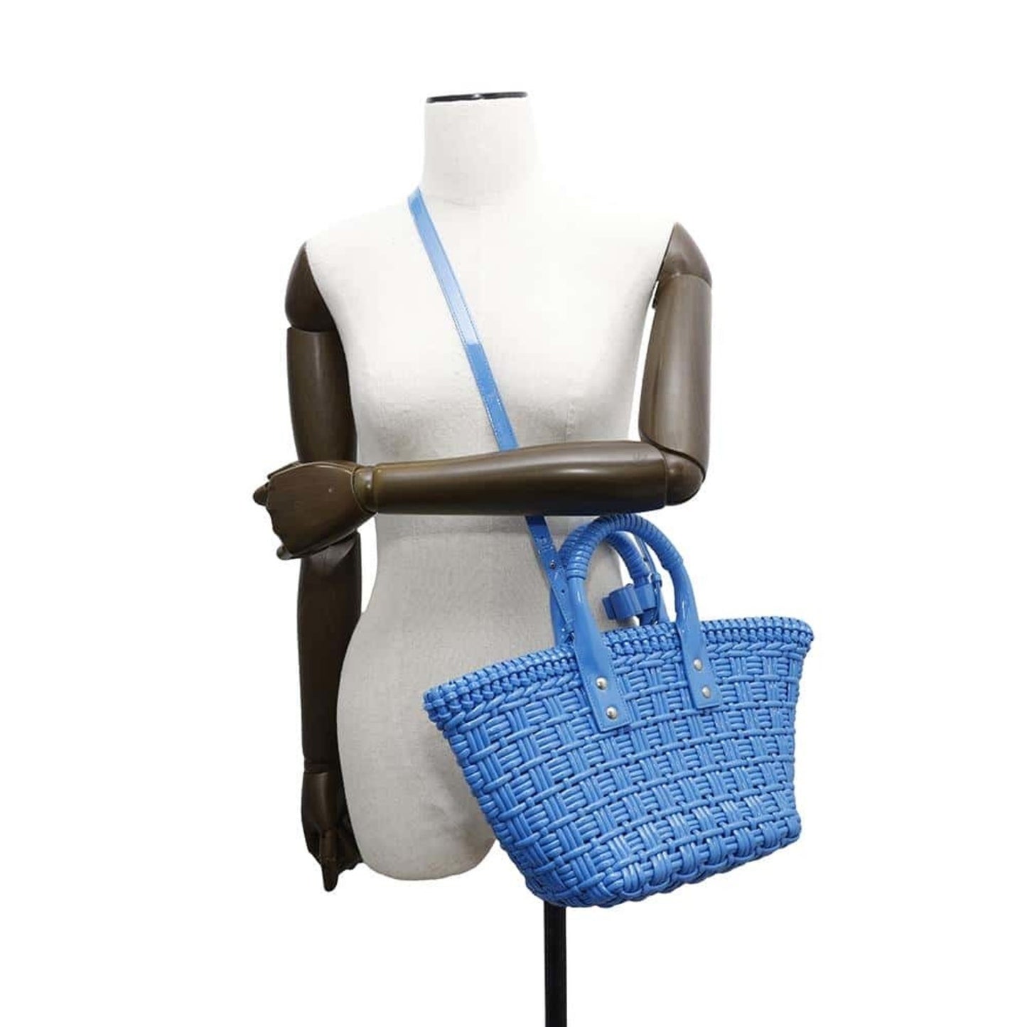 Balenciaga Handbag Bistro Xs Patent Leather 671342 Balenciaga 2Way Shoulder Bag Basket