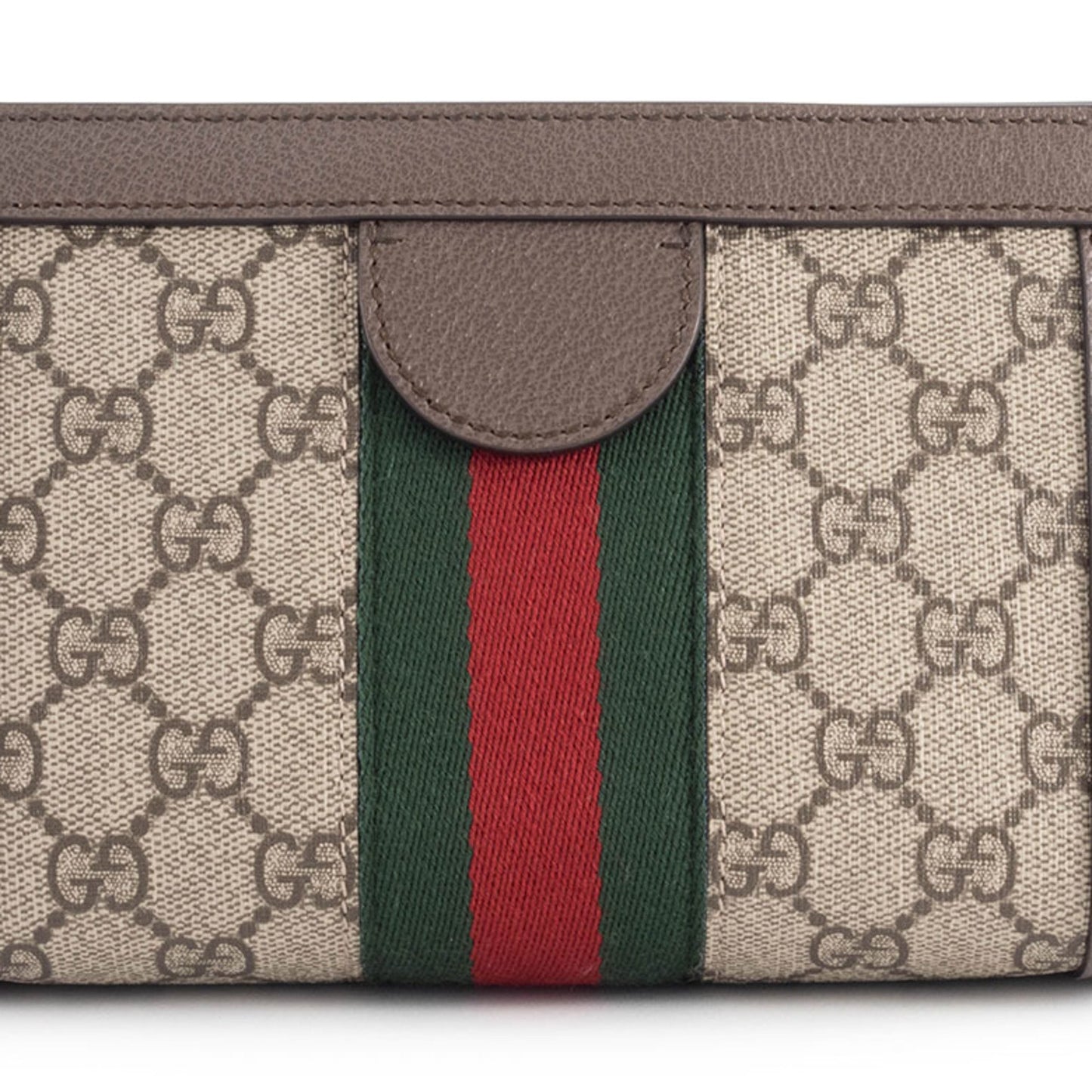 Gucci Gg Supreme Ophidia Shoulder Bag In Beige
