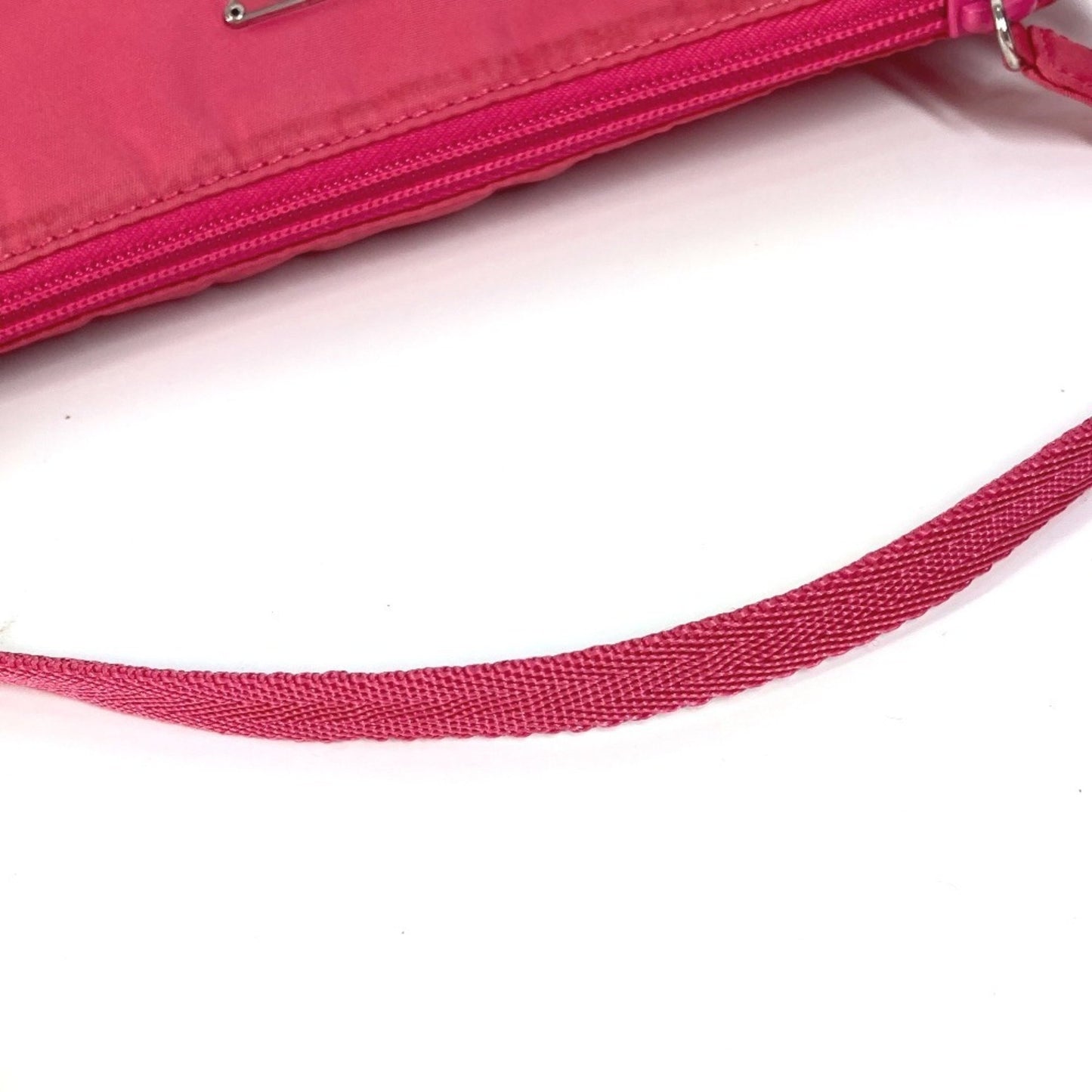 Prada Prada Mv633 Triangle Logo Plate Bag Shoulder Handbag Accessory Pouch Nylon