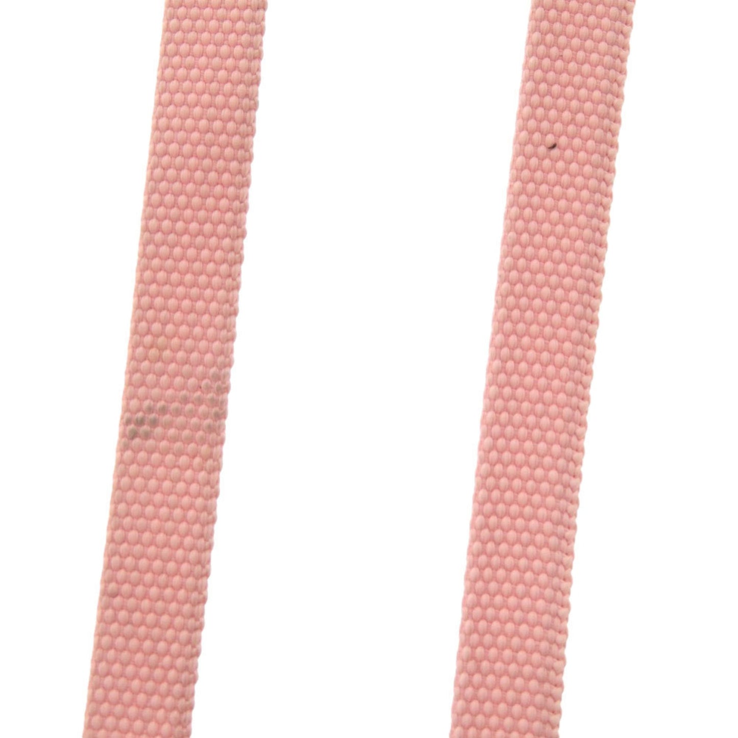 Herv Chapelier Herve Chapelier Nylon Canvas Bag In Pink With Silver Hardware And Shoulder Strap