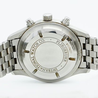 Iwc Schaffhausen Spitfire Iw371705 Silver Dial