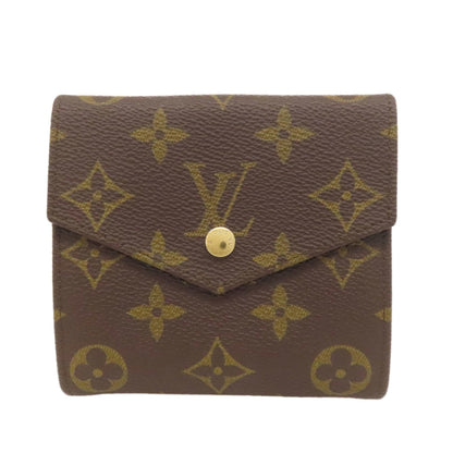 Louis Vuitton M61660 Porte Monnaie Bi-Fold Wallet In Monogram Canvas