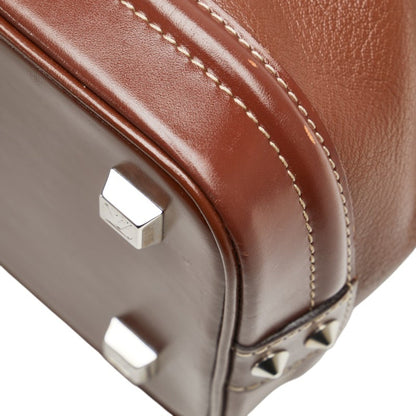 Louis Vuitton Suhali Lockit Pm Handbag M91889 Brown Leather