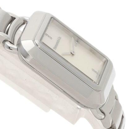 Tiffany 69546161 T Rectangle 375 Limited Edition Watch Stainless Steel Ss