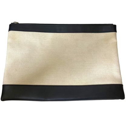 Balenciaga Clutch Bag Black X Natural