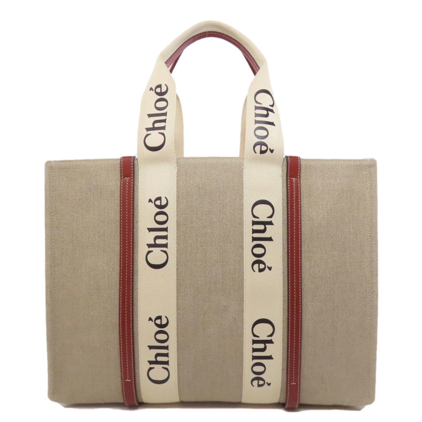 Chlo Chloe Woody Tote Canvas Bag