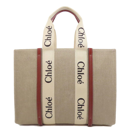 Chlo Chloe Woody Tote Canvas Bag