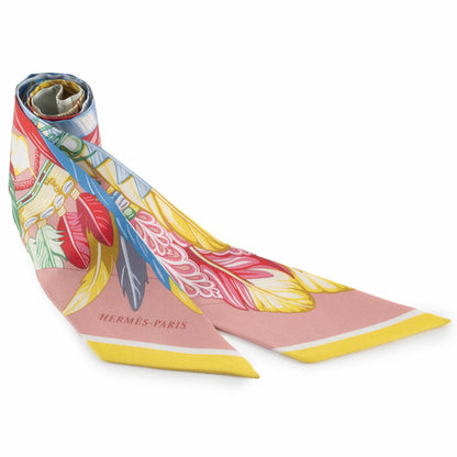 Hermes Herms Twilly Dance Pacific Silk Scarf