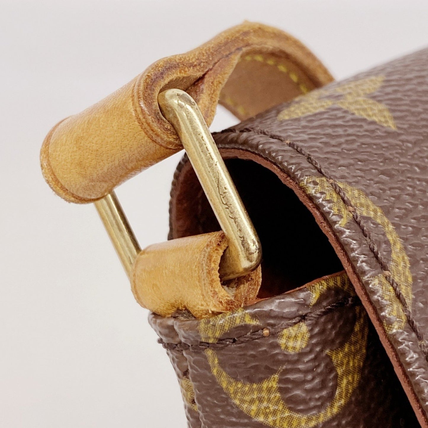 Louis Vuitton Monogram Musette Tango Short Strap Shoulder Bag M51257 Brown