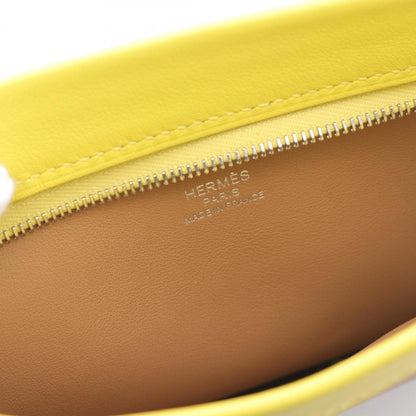Hermes Hermes Colormatic Horizontal Chai Nata Lime Fauve Shoulder Bag Veau Swift Vau Barenia
