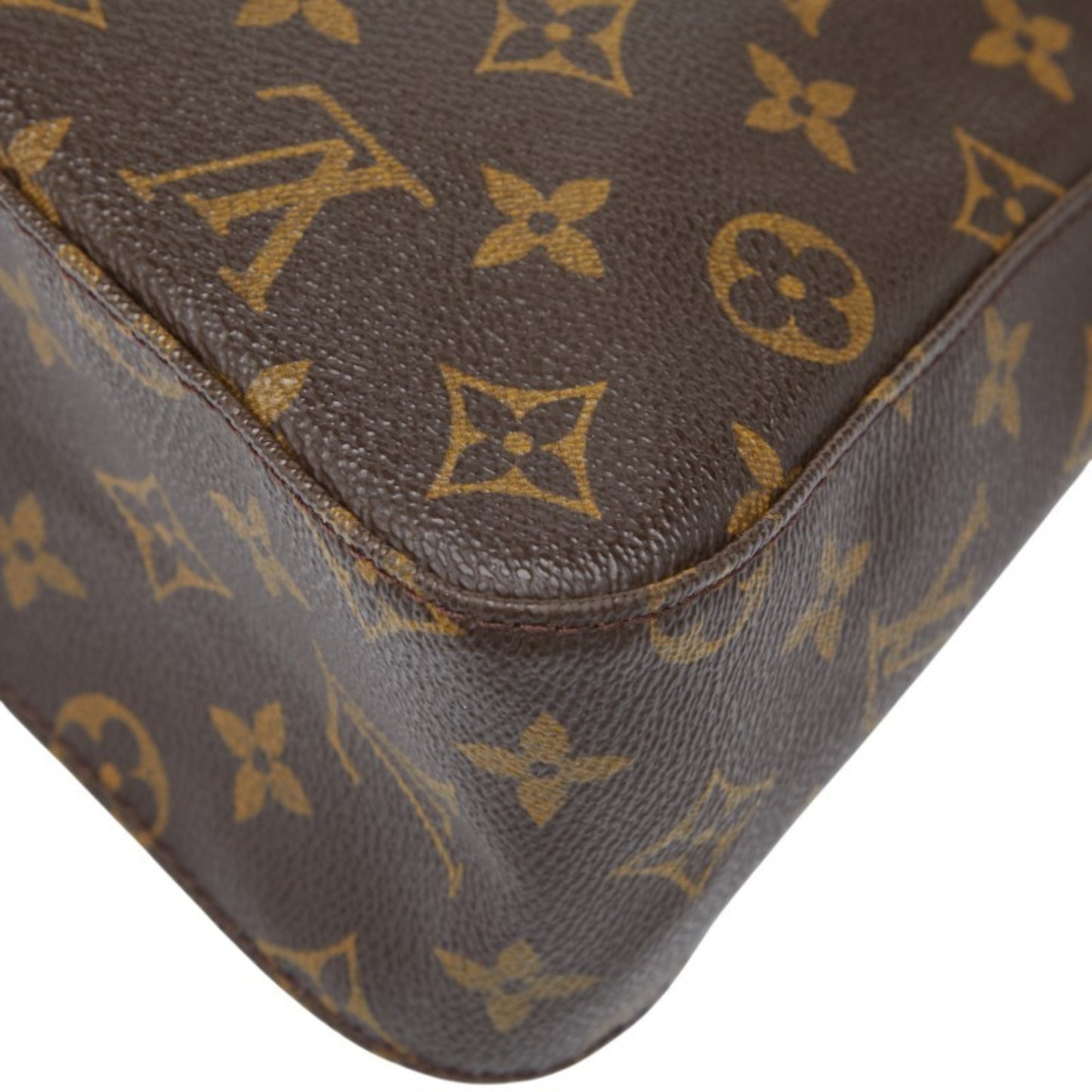 Louis Vuitton Monogram Mini Looping Shoulder Bag/Handbag M51147 Brown Leather