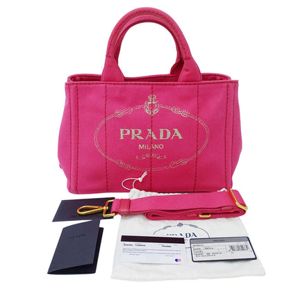 Prada Women'S Canapa Mini Handbag/Shoulder Bag