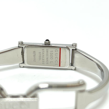 Gucci 1500L Square Bangle Watch