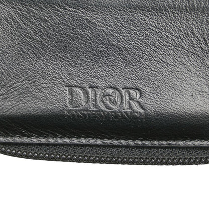 Christian Dior Dior X By Mystery Ranch Bifold Zip Wallet In Black Canvas