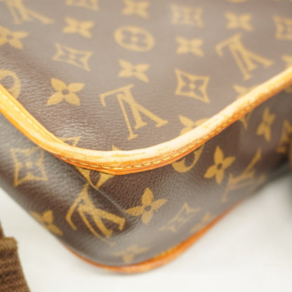 Louis Vuitton Monogram Bosphor Pm Shoulder Bag M40106 Brown