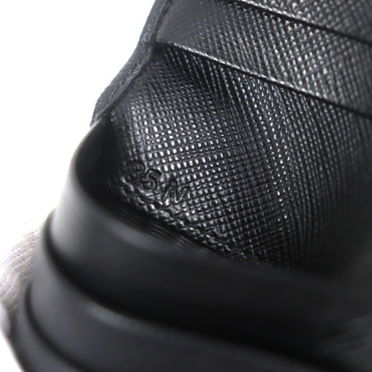 Prada 2Mo004 Saffiano Leather Two-Tone Compact Wallet With Logo Hardware