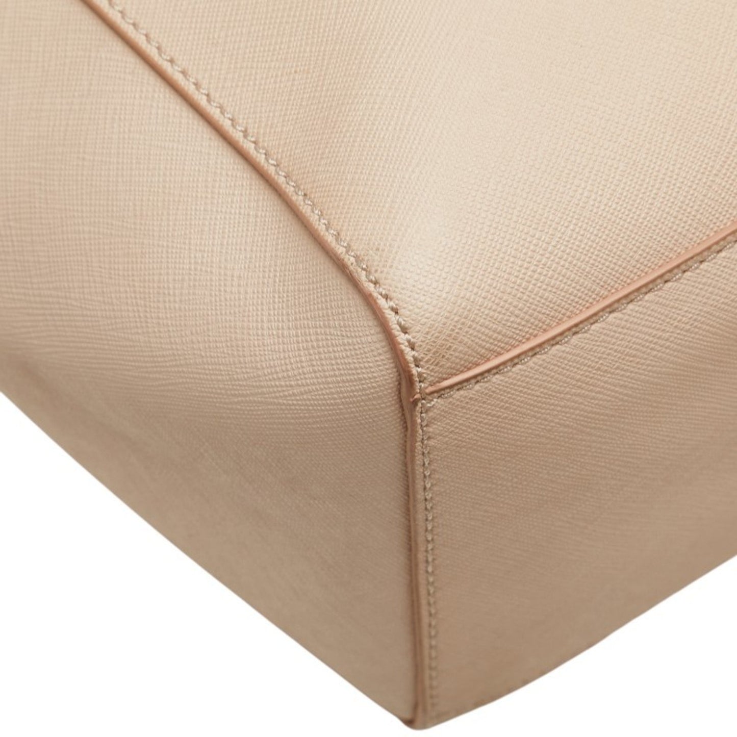 Tory Burch Tote Bag Shoulder Pink Beige Leather