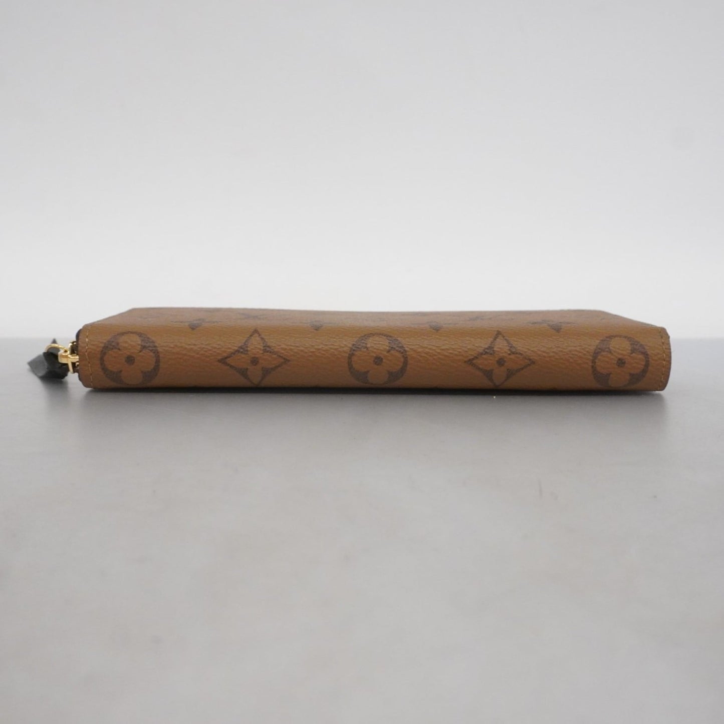Louis Vuitton Monogram Reverse Portefeuille Clemence Long Wallet M82336 Brown