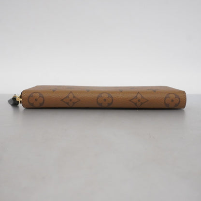 Louis Vuitton Monogram Reverse Portefeuille Clemence Long Wallet M82336 Brown