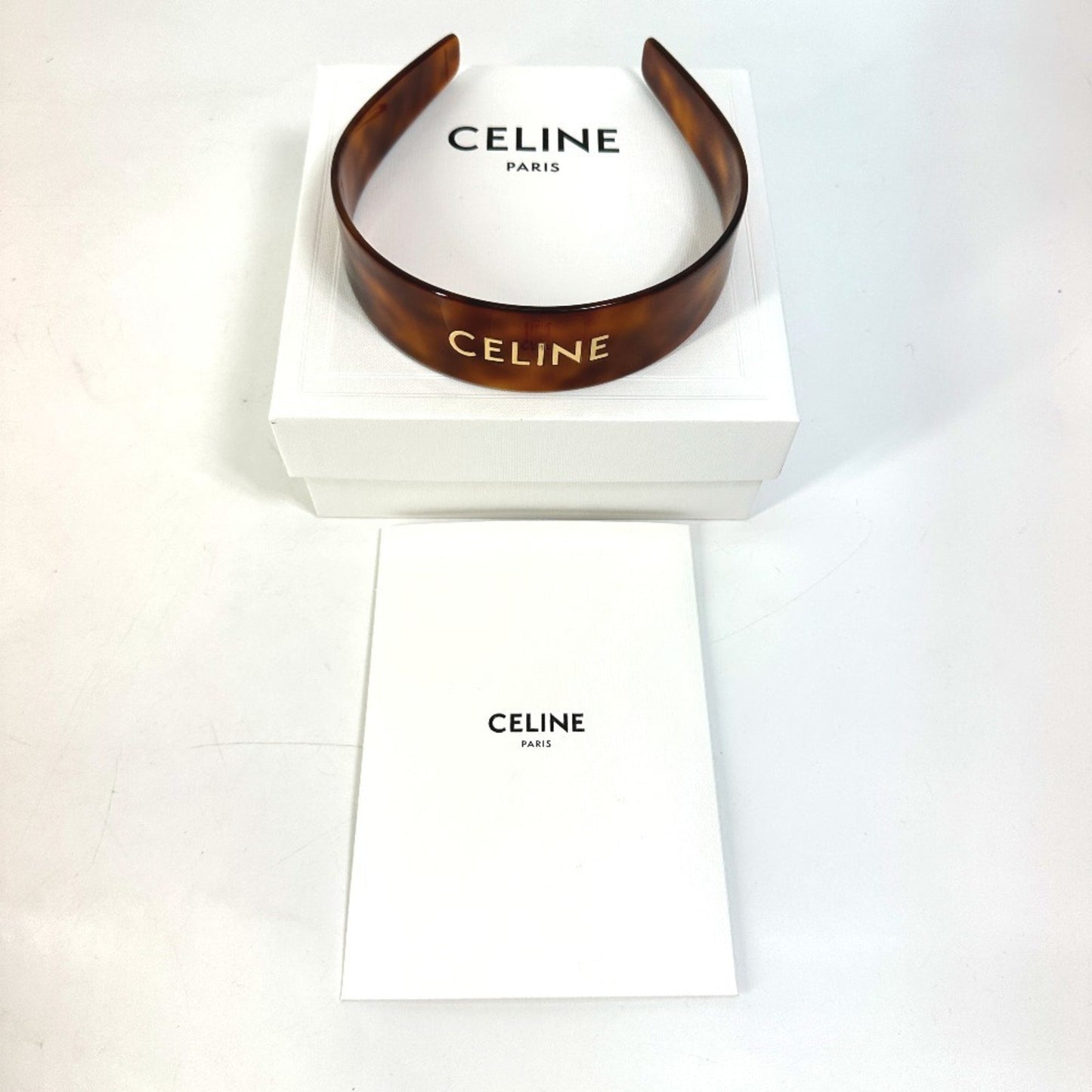 Celine 46Y376Cea Logo Headband