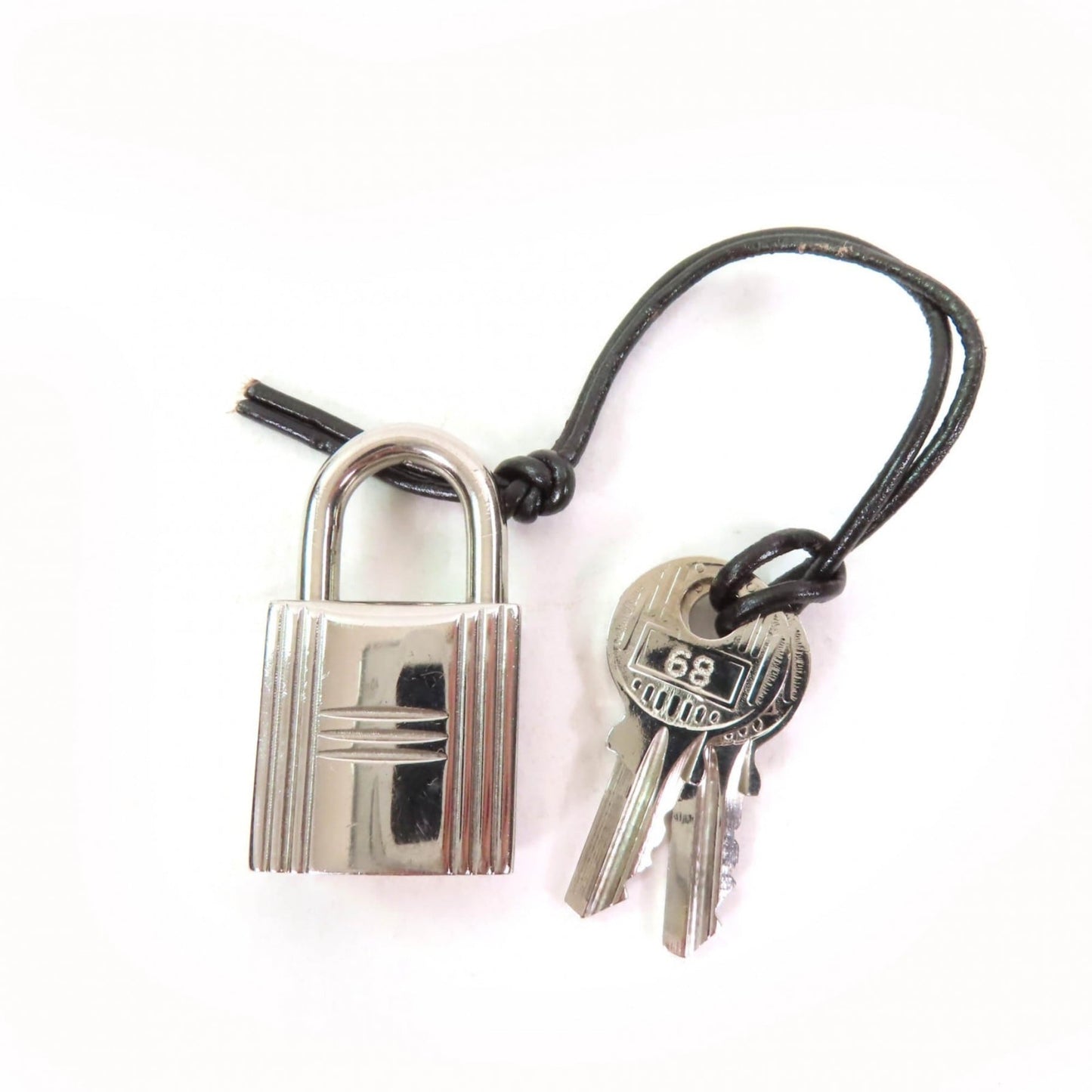 Hermes Air Line Mm Silver Hardware Tote Bag With Padlock And Key