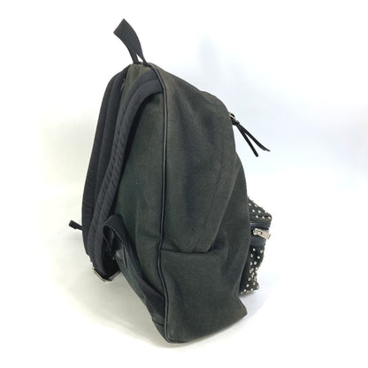 Yves Saint Laurent Saint Laurent Paris 360206 Studded Canvas Backpack