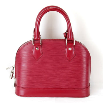 Louis Vuitton Alma Pm M40490 Shoulder Bag Epi Leather Fuchsia