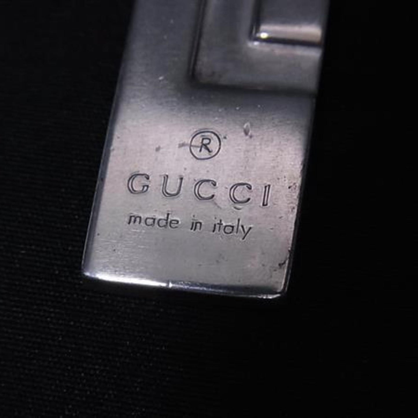 Gucci G-Plate Necklace In Silver Sv925