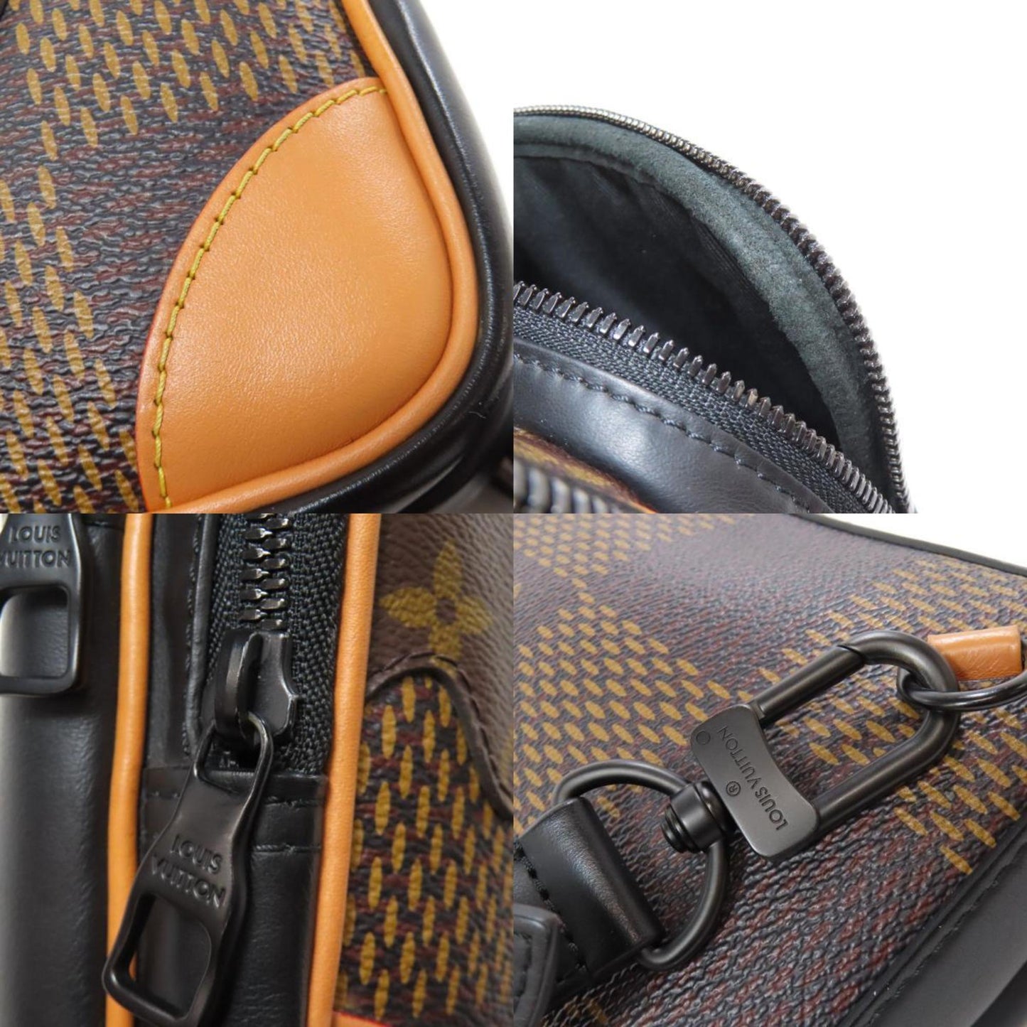 Louis Vuitton N40379 Amazon Sling Bag Body Monogram Canvas Damier Giant