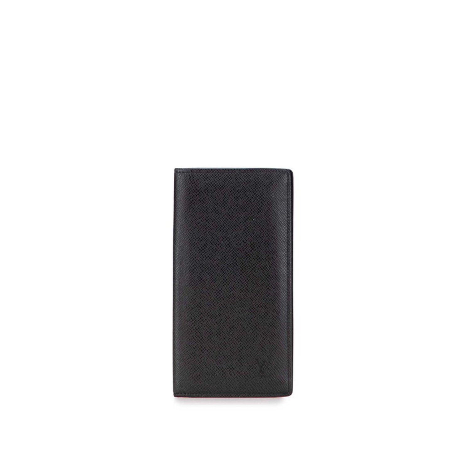 Louis Vuitton Taiga Portefeuille Brazza Long Wallet M32572 Ardoise Black Leather
