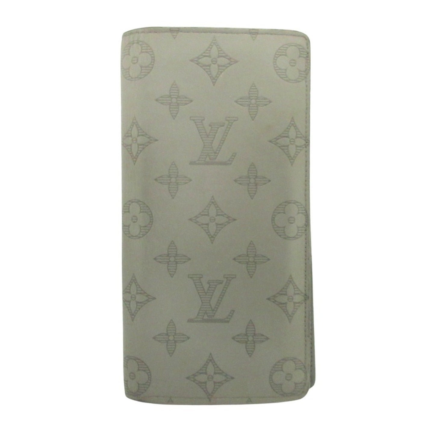 Louis Vuitton Monogram Shadow Portefeuille Brazza Bifold Long Wallet