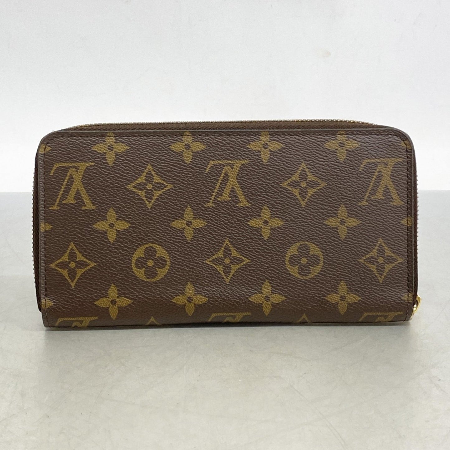 Louis Vuitton Monogram Zippy Wallet M60017 Brown