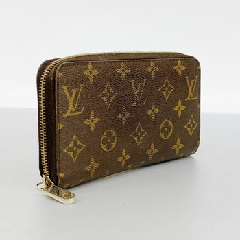 Louis Vuitton Monogram Zippy Wallet M42616 Brown
