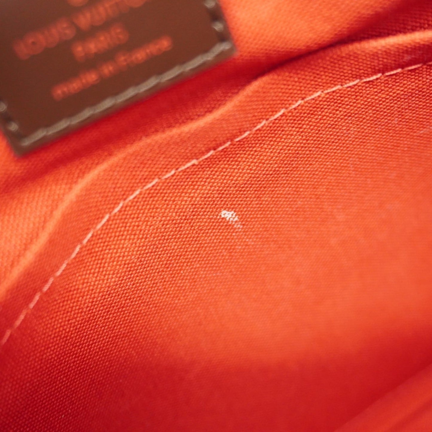 Louis Vuitton Damier Verona Pm Handbag N41117 Ebene