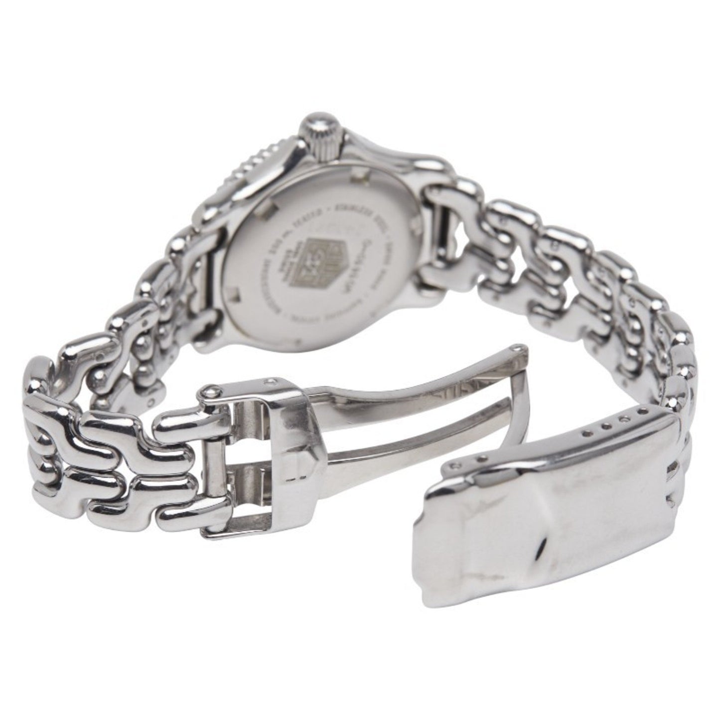 Tag Heuer Cell Watch Wg1410-0 Quartz White Dial Stainless Steel