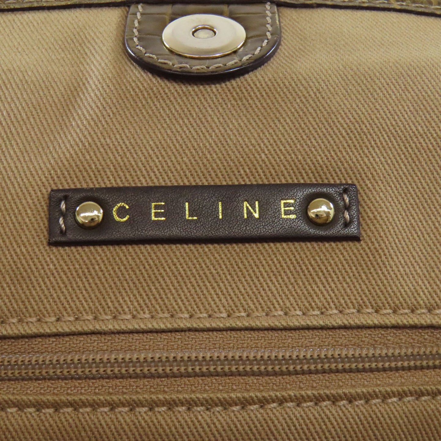 Celine Macadam Tote Bag Canvas